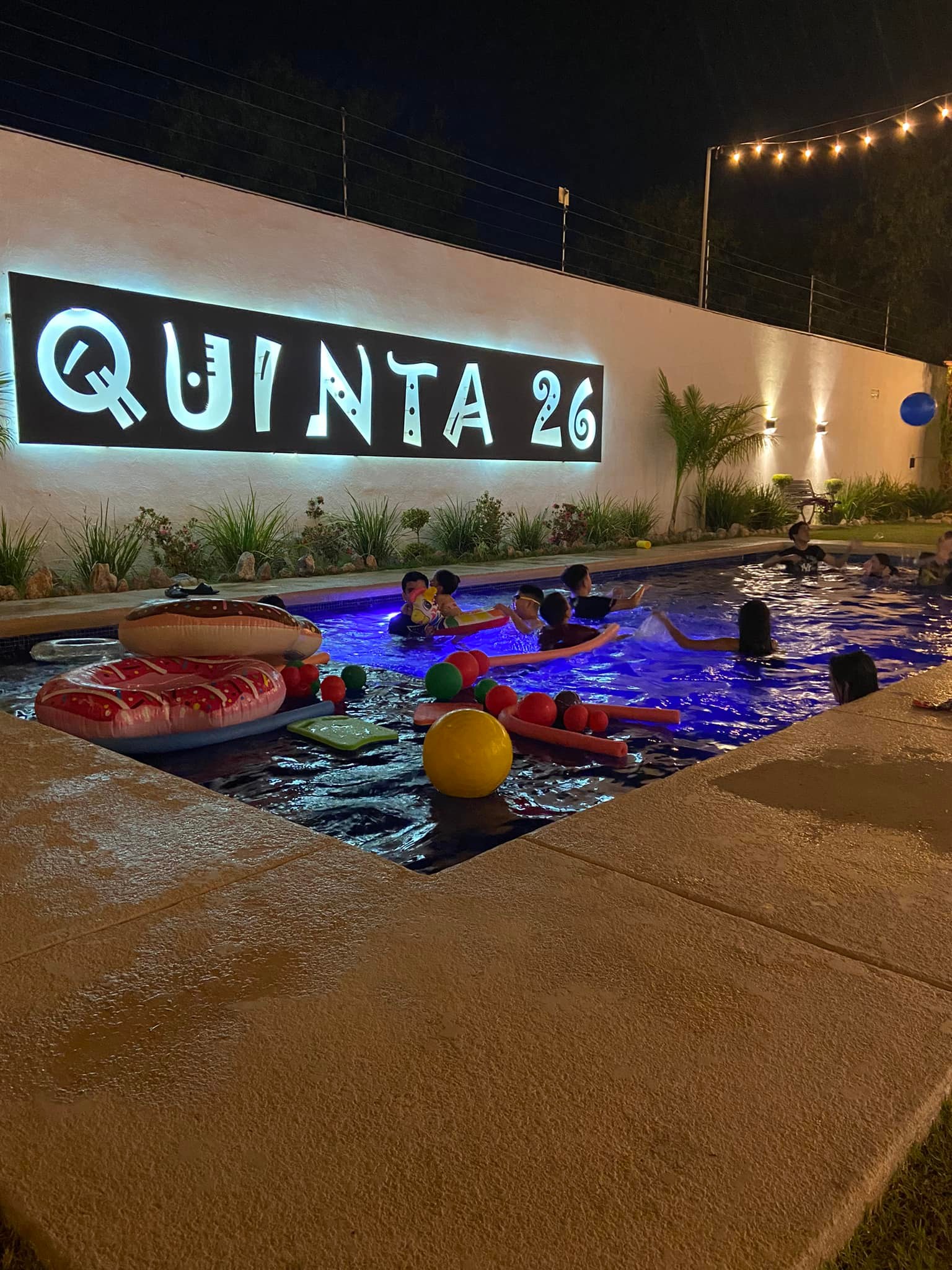 Evento paquete Albercada